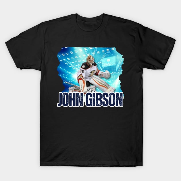 John Gibson T-Shirt by Moreno Art